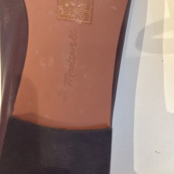 Madewell Greta flats, brown, size 9 - Picture 3 of 3